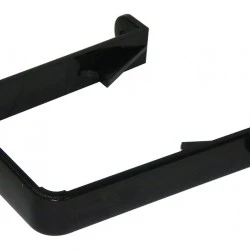 65mm Black Square Downpipe Bracket
