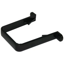 65mm Black Square Downpipe Bracket 65mm Black Square Downpipe Bracket