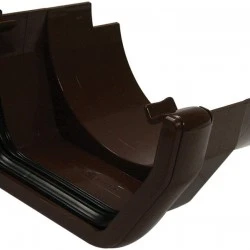 Brown Square Gutter to Cast Iron Adapter (RDS5V) Brown Square Gutter to Cast Iron Adapter (RDS5V)