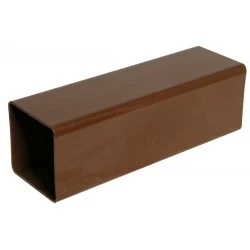 65mm Brown Square 4m Downpipe 65mm Brown Square 4m Downpipe