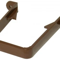 65mm Brown Square Downpipe Bracket 