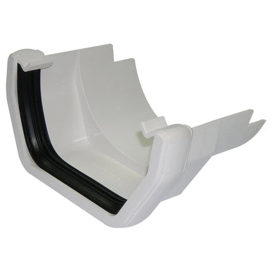 White Square Gutter to Cast Iron Adapter (RDS5W) White Square Gutter to Cast Iron Adapter (RDS5W)