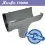 170mm Grey Gutter Floplast Xtraflow
