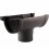 200mm Black Gutter For Industrial and Commercial