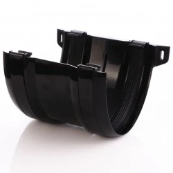 200mm Gutter Union Black 200mm Gutter Union Black