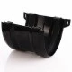 200mm Gutter Union Black 200mm Gutter Union Black