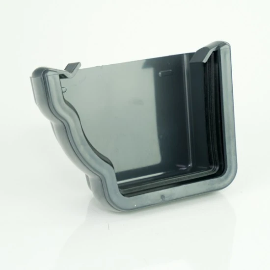 Anthracite Grey Niagara External Stop End Left Hand RAL 7016