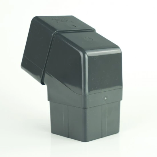 Anthracite Grey 112° Square Offset Bend RAL 7016