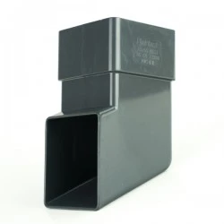 Anthracite Grey Square Shoe RAL 7016