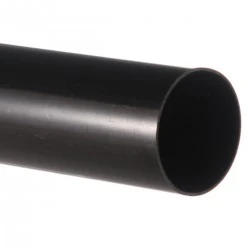 Black Round Downpipe 4 m Length