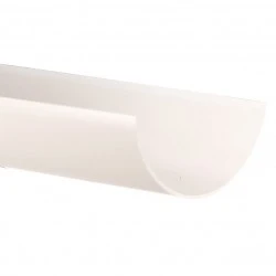 White Guttering 4m Gutter Length