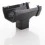 Aquaflow Black Square Gutter with Downpipes | Premium Rainwater System