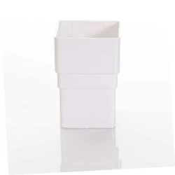 White Square Down Pipe Joint White Square Down Pipe Joint