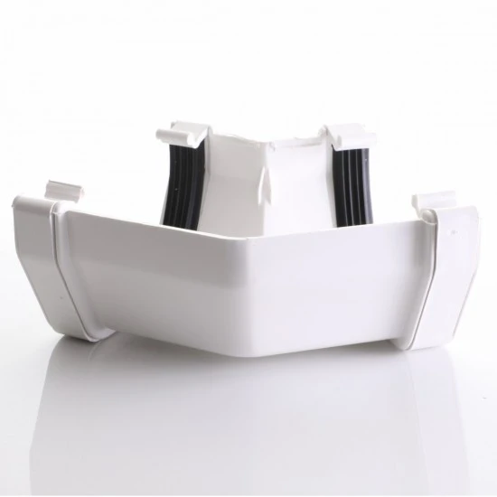White Square 135º Gutter Bend (AAS2W) Aquaflow