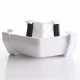 White Square 135º Gutter Bend (AAS2W) Aquaflow