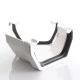 White Square 135º Gutter Bend (AAS2W) Aquaflow