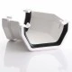White Square 135º Gutter Bend (AAS2W) Aquaflow