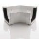 White Square 135º Gutter Bend (AAS2W) Aquaflow
