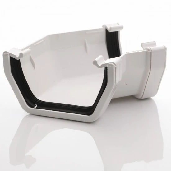 White Square 135º Gutter Bend (AAS2W) Aquaflow