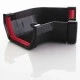 Anthracite Grey Square 135° Degree Angle Gutter