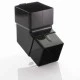 Anthracite Grey Square 112° Degree Offset Bend for Downpipes