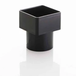 Square To Round Down Pipe Adapter Square To Round Down Pipe Adapter