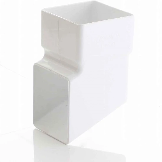 Shoe For Square White Down Pipes