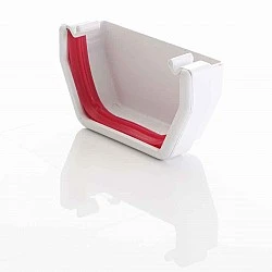 External Stop End For Square White