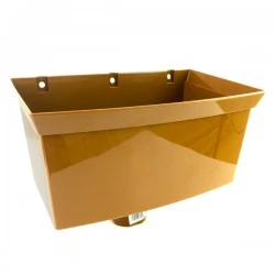 Caramel Gutter Hopper
