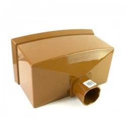 Caramel Gutter Hopper