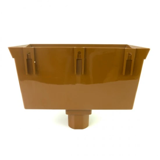 Caramel Gutter Hopper