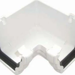 Niagara White 90º Gutter Angle