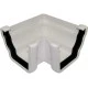 Niagara White 90º Gutter Angle Niagara White 90º Gutter Angle