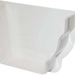 Niagara White Internal Gutter Stop End