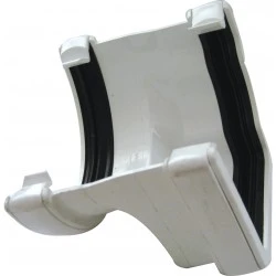 White Niagara to Half Round Adapter