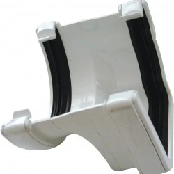 White Niagara to Half Round Adapter