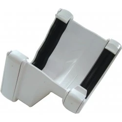 White Niagara to Half Round Adapter White Niagara to Half Round Adapter