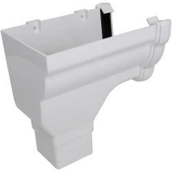 White Niagara Stop End Outlet