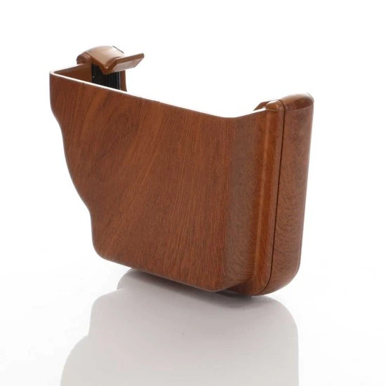 Golden Light Oak Ogee Niagara External Gutter Stop End - Right Hand