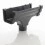 Ogee Graphite Gray Guttering - Floplast