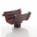 Ogee Brown Guttering Freeflow