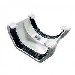 White Square To 112mm Half Round Adapter (RDS1W)