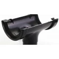 Black Round Guttering