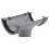 Grey Half Round 