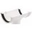 White Round Gutterng