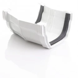 White Synseal 145 Degree Angle External Bend