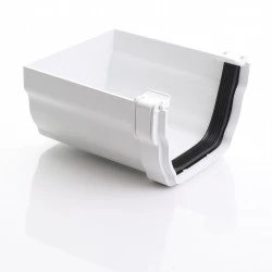 White Synseal External Stop End