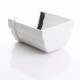 White Synseal External Stop End