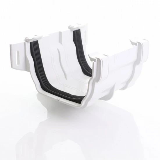 White Synseal Gutter Union XYR908