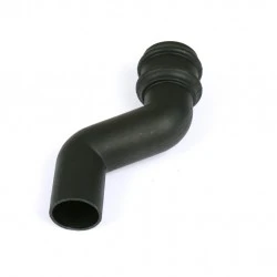 Cast Iron Style 68mm Downpipe 115mm Offset bend